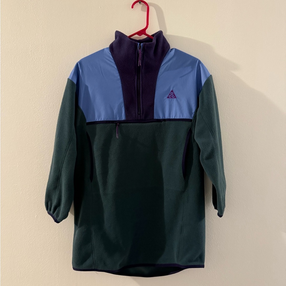 Kids' Nike ACG Green and Blue Jacket